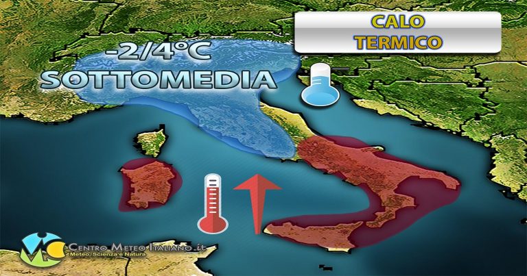 Meteo Italia – Tempo instabile e con calo termico, ma dal weekend nuovo miglioramento e rialzo termico a seguire Meteo Italia – Tempo instabile e con calo termico, ma dal weekend nuovo miglioramento e rialzo termico a seguire