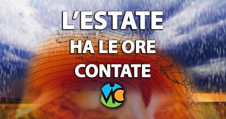 Meteo – L’Estate ha le ore contate, possibile forte peggioramento in arrivo per fine Agosto: la tendenza Meteo – L’Estate ha le ore contate, possibile forte peggioramento in arrivo per fine Agosto: la tendenza