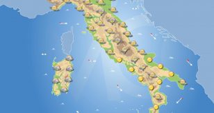 Previsioni meteo in Italia per domani 25 agosto 2025
