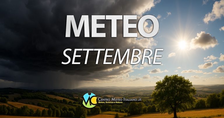 Meteo Settembre – Avvio di autunno meteorologico tra instabilità ed il ritorno dell’alta pressione Meteo Settembre – Avvio di autunno meteorologico tra instabilità ed il ritorno dell’alta pressione