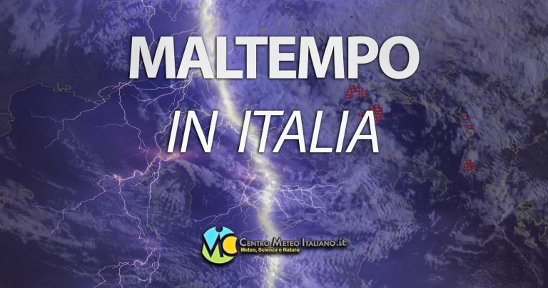 Meteo – Maltempo in diretta: piogge e temporali su molte regioni italiane Meteo – Maltempo in diretta: piogge e temporali su molte regioni italiane