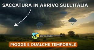 Meteo Italia - passaggio instabile con piogge e temporali