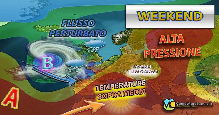 Meteo – Trionfo anticiclonico nel Weekend con generale stabilità e bel tempo e temperature in aumento: i dettagli Meteo – Trionfo anticiclonico nel Weekend con generale stabilità e bel tempo e temperature in aumento: i dettagli