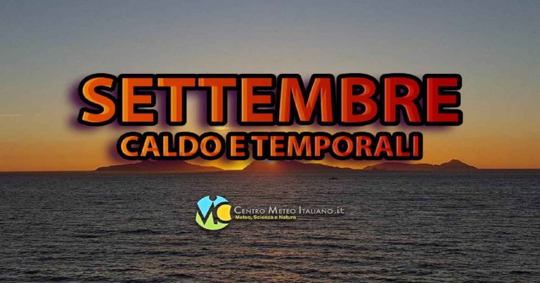 Meteo – Settembre dinamico, con maltempo frequente intervallato dall’Anticiclone: ecco la tendenza Meteo – Settembre dinamico, con maltempo frequente intervallato dall’Anticiclone: ecco la tendenza