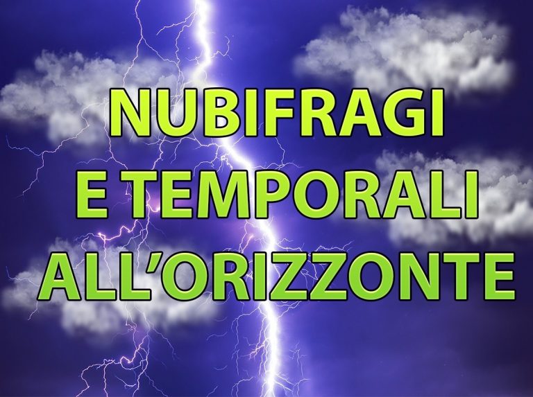 Meteo – Violenta ondata di maltempo in vista in Italia con crollo termico e possibili nubifragi: i dettagli