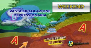 Meteo - L'Anticiclone ci riprova nel Weekend, ma un cavo perturbato lo insidia con possibile nuovo maltempo