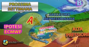 Meteo - Forte perturbazione in vista con tracollo termico: Estate al capolinea, la tendenza