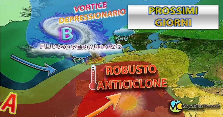 Meteo – Autunno in stand-by nei prossimi giorni a causa dell’Anticiclone afroazzorriano, con temperature in ulteriore aumento