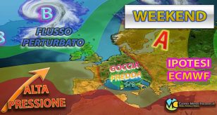 Meteo - L'Autunno monopolizza il Mediterraneo anche nel Weekend, con flusso atlantico in discesa: i dettagli