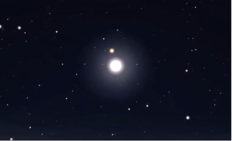 Splendido abbraccio della Luna a Marte e Mercurio: a che ora vedere lo spettacolo nei cieli d’Italia