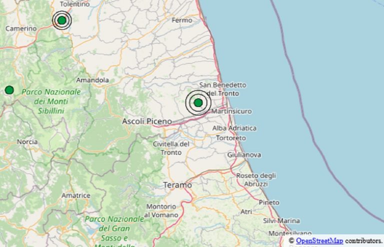 Terremoto oggi nelle Marche, venerdì 26 settembre 2025: scossa M 2.9 in provincia di Ascoli Piceno. I dati ufficiali Ingv