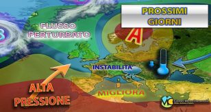 Meteo - Il maltempo irrompe in Italia anche nel Weekend, con neve sulle Alpi e clima fresco: i dettagli