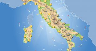 Previsioni meteo in Italia per domani 28 settembre 2025