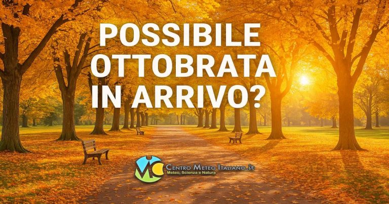 Meteo – Maxi-ottobrata in arrivo la prossima settimana, con temperature in aumento: i dettagli