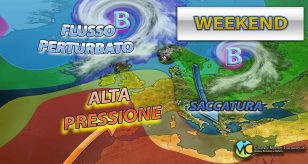 Meteo - Fronte di maltempo attraversa l'Italia nel resto del Weekend, ecco i dettagli