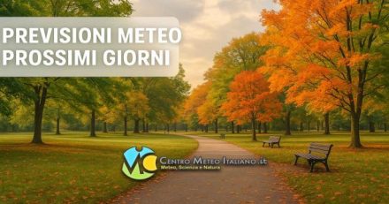 Meteo Italia - ottobrata ma con temperature nella norma