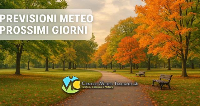 Meteo Italia - ottobrata ma con temperature nella norma
