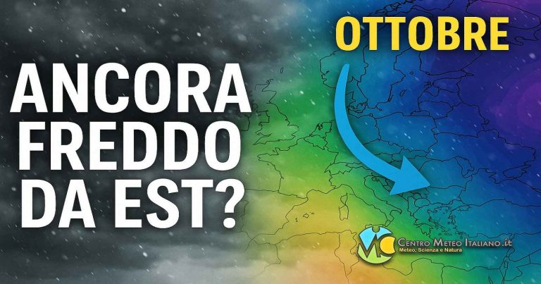 Meteo Italia – dopo l’alta pressione possibile nuova irruzione fredda da est, ecco gli ultimi aggiornamenti