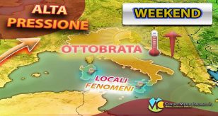 Meteo - Isolato maltempo nel Weekend, in un contesto in prevalenza stabile in Italia: i dettagli