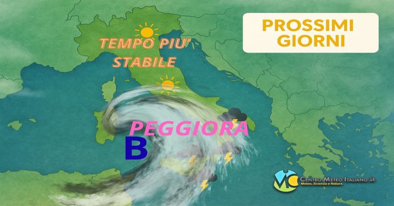 Meteo – Relativo miglioramento, ma con temporali possibilmente ancora intensi in arrivo in Italia: i dettagli