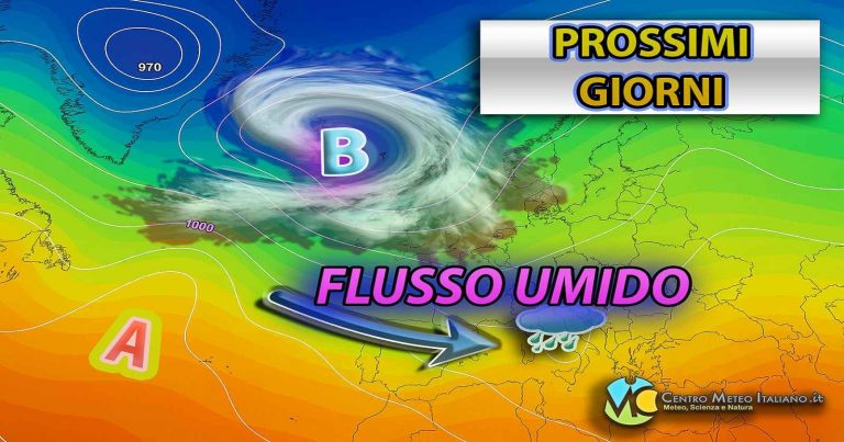 Meteo Italia – maltempo a più riprese fino al weekend con neve in arrivo sulle Alpi, ecco l’evoluzione