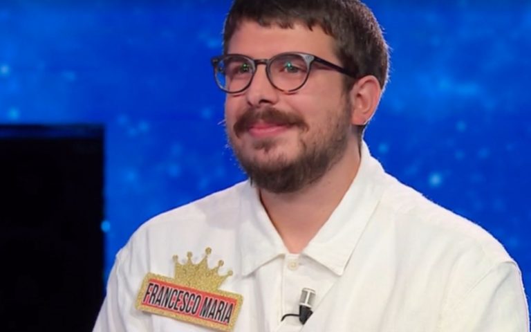 L’Eredità, Francesco Maria è il nuovo campione, ecco com’è andata la puntata di stasera