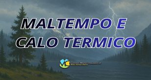 Meteo Italia - maltempo e calo termico nel weekend