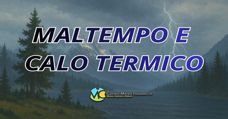 Meteo Italia – ancora instabilità con piogge sparse nel weekend poi veloce rimonta dell’alta pressione