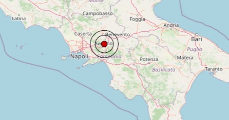 Terremoto oggi in Campania, 24 ottobre 2025: scossa M 3.6 in provincia di Avellino – Dati Ingv Terremoto oggi in Campania, 24 ottobre 2025: scossa M 3.6 in provincia di Avellino – Dati Ingv