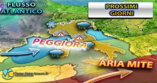 Meteo - Si apre una fase di maltempo sull'Italia con possibili nubifragi fino ad Halloween, i dettagli