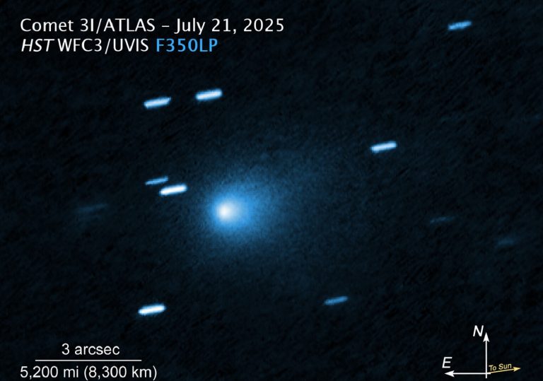 Cometa 3I/ATLAS visibile dall’Italia: ecco come vederla e a che ora cercarla nel cielo