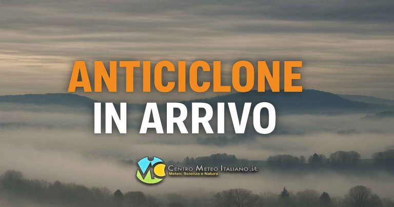 Meteo Italia – sole e nebbie con l’alta pressione, entro il prossimo weekend possibile ritorno delle piogge