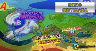 Meteo - L'Autunno rallenta per inizio settimana prossima, con relativo miglioramento, ma ancora qualche rovescio