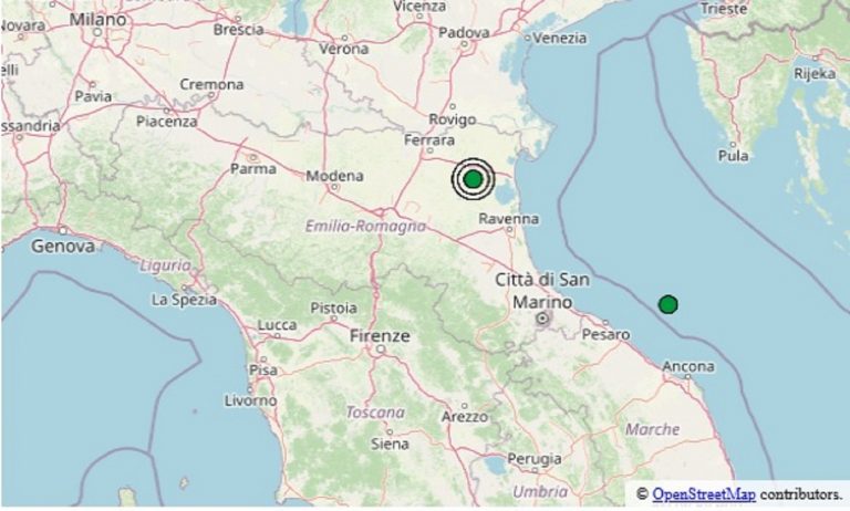 Scossa di terremoto registrata in Emillia-Romagna oggi, 10 novembre 2025: epicentro, orario e dati Ingv