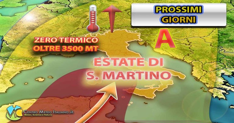 Meteo – Clima mite in Italia durante la settimana con massime verso i +20°C e localmente superiori su queste regioni
