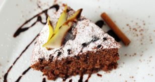 torta novembre pere noci cioccolato