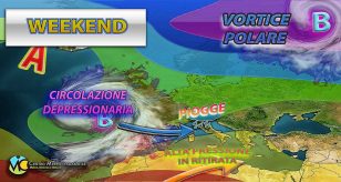 Meteo - Forte peggioramento in arrivo nel Weekend, con maltempo anche intenso e calo termico: i dettagli