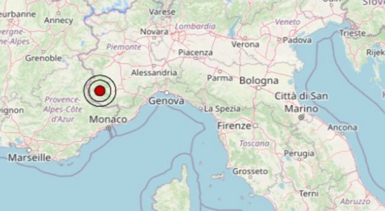 Terremoto oggi in Piemonte, venerdì 14 novembre 2025: scossa registrata in provincia di Cuneo. Epicentro e dati ufficiali Ingv
