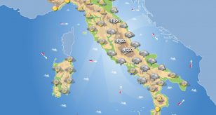 Previsioni meteo in Italia per domani 25 novembre 2025
