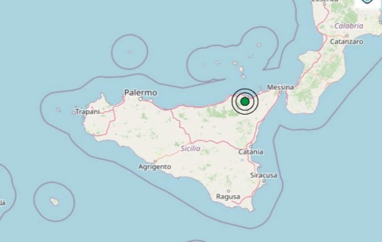 Terremoto oggi in Sicilia, mercoledì 26 novembre 2025: scossa registrata in provincia di Messina. Epicentro e dati ufficiali Ingv