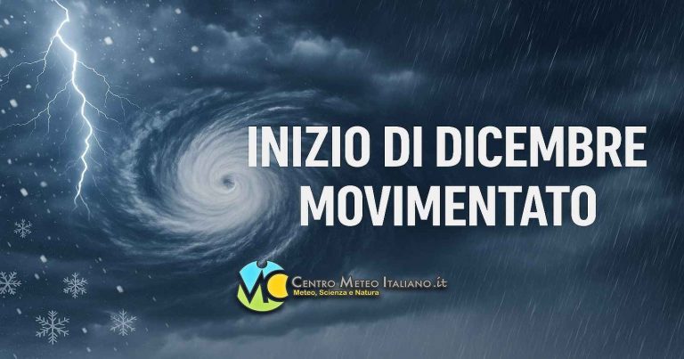 Meteo – Avvio di Dicembre incerto sull’Italia con frequenti passaggi perturbati? Le ultimissime