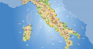 Previsioni meteo in Italia per domani 29 novembre 2025