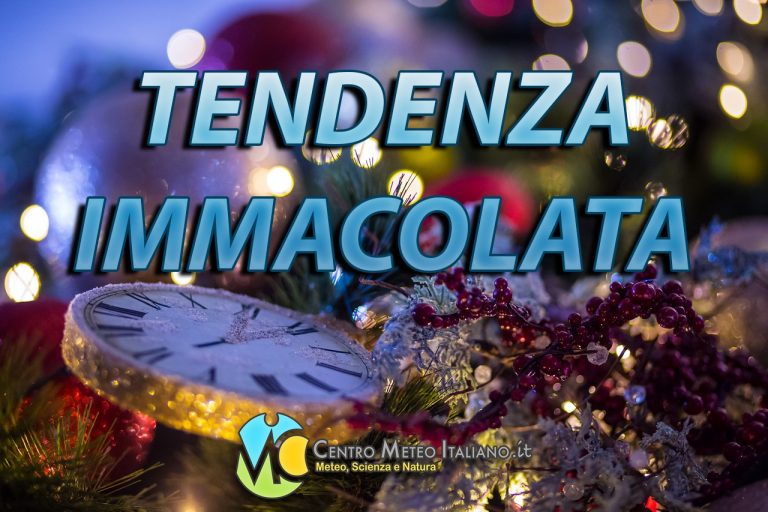 Meteo – Maltempo in movimento sull’Italia, poi miglioramento nel weekend e alta pressione verso l’Immacolata