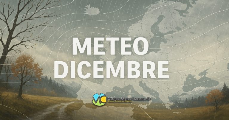 Meteo – Dicembre esordisce con un peggioramento: possibili temporali e qualche fiocco sulle Alpi, i dettagli