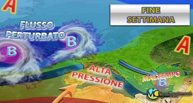 Meteo - Anticiclone in elevazione sull'Italia per il Weekend, con stabilità e relativa mitezza: i dettagli