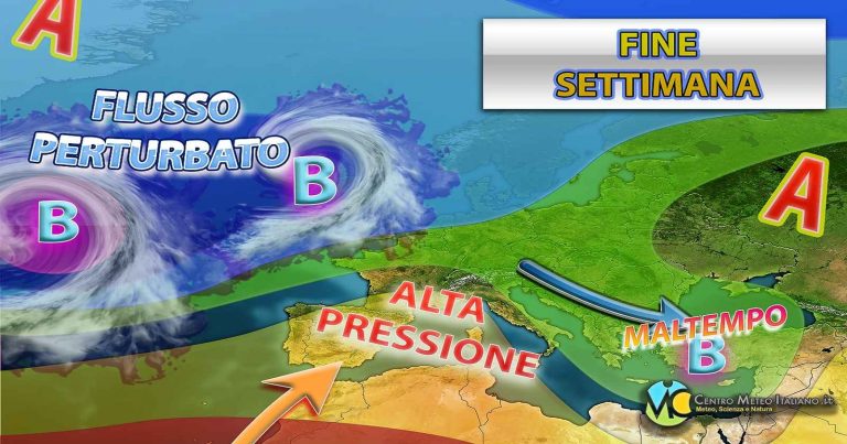Meteo – Ultime piogge in Italia, poi alta pressione dominante fino a metà dicembre