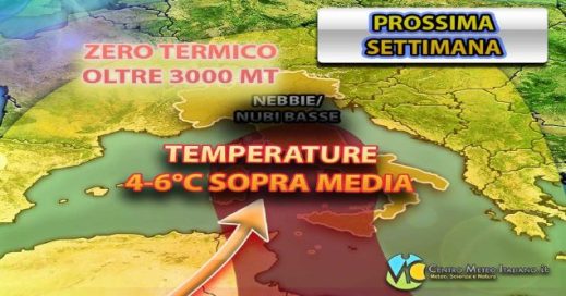 Meteo - Azione di sabotaggio dell'Inverno da parte dell'Anticiclone per la prossima settimana: la tendenza