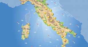 Previsioni meteo in Italia per domani 6 dicembre 2025