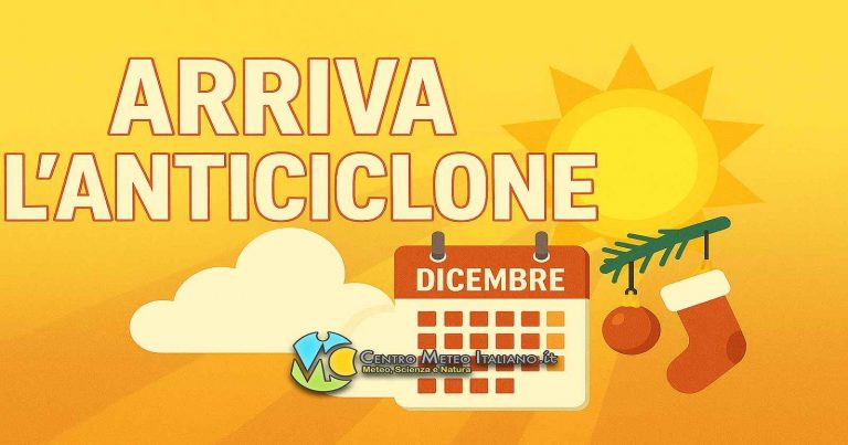 Meteo – Ultimi rovesci in arrivo, con Weekend nel complesso stabile e relativamente mite. Qualche possibile foschia, ecco dove