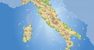 Previsioni meteo in Italia per domani 8 dicembre 2025